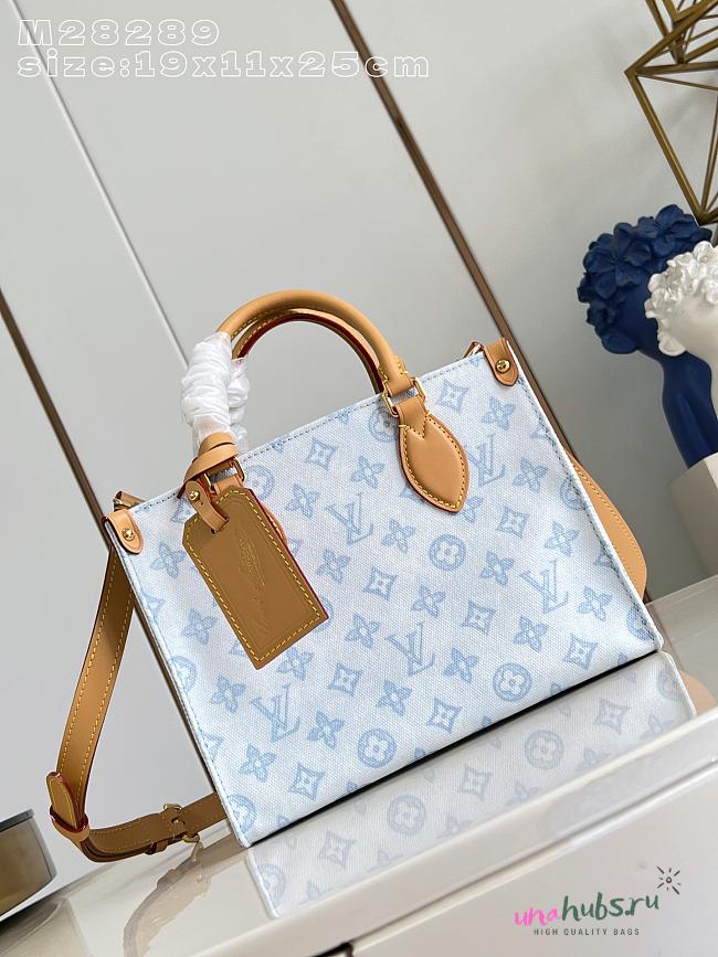 Louis Vuitton OnTheGo PM Blue 25x19x11.5cm - 1