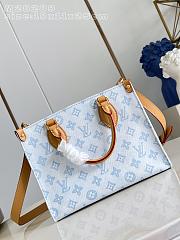Louis Vuitton OnTheGo PM Blue 25x19x11.5cm - 4