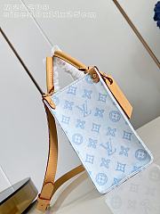 Louis Vuitton OnTheGo PM Blue 25x19x11.5cm - 3