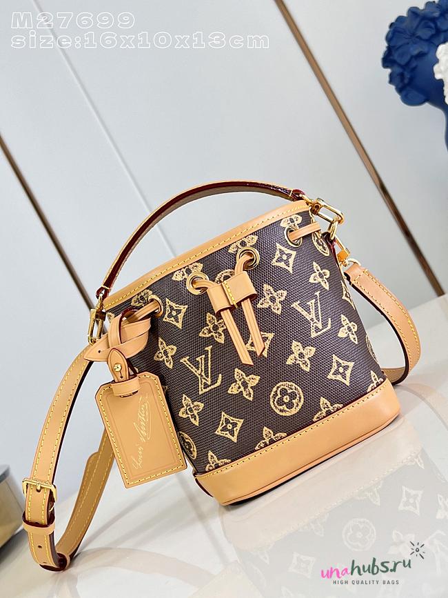 Louis Vuitton Nano Noé Monogram 16x13x10cm - 1