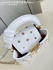 Louis Vuitton LV x TM Capucines Mini White 21x13.6x8cm - 4