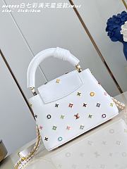 Louis Vuitton LV x TM Capucines Mini White 21x13.6x8cm - 2