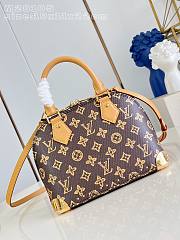 Louis Vuitton Alma Trunk BB Monogram Brown 23.5x17.5x11.5cm - 5