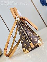 Louis Vuitton Alma Trunk BB Monogram Brown 23.5x17.5x11.5cm - 3