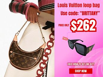 Louis Vuitton monogram loop bag