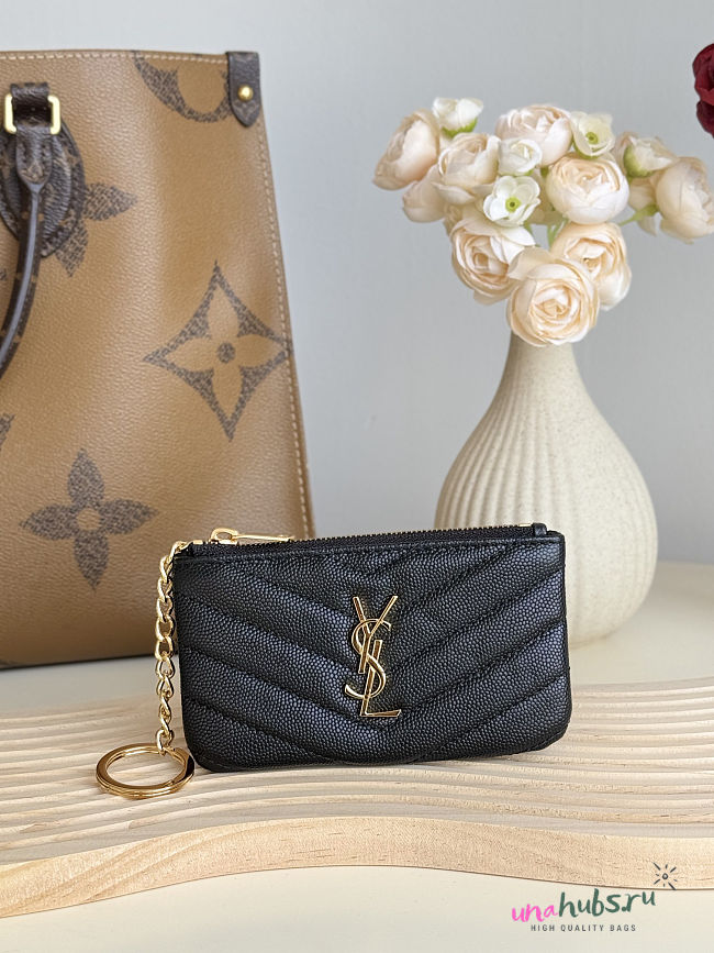 Ysl Wallet Coin Card black 13x7.5x2cm - 1