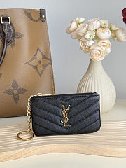 Ysl Wallet Coin Card black 13x7.5x2cm - 1