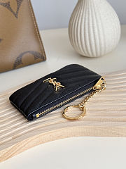 Ysl Wallet Coin Card black 13x7.5x2cm - 3