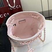 Gucci Marmont nano bucket bag pink 16x17x6.5cm - 2