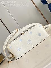 Louis Vuitton Diane White Blue 24x15x9cm - 2