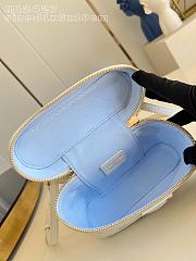 Louis Vuitton Vanity Chain Pouch White Blue 19x11x6cm - 4