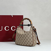 Gucci Diana GG Canvas Small tote bag in brown 25x15x5cm - 4