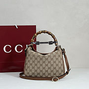 Gucci Diana GG Canvas Small tote bag in brown 25x15x5cm - 3