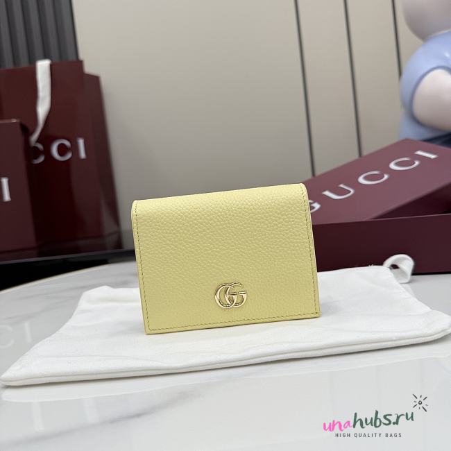 Gucci Brown interior Marmont small wallet 11x8.5x3cm - 1