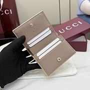 Gucci Brown interior Marmont small wallet 11x8.5x3cm - 2