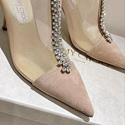 Jimmy Choo Bing 100 crystal-embellished boots - 2