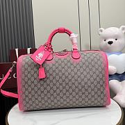 Gucci medium duffle bag Beige Pink 44x29x25cm - 1