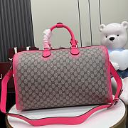 Gucci medium duffle bag Beige Pink 44x29x25cm - 3