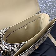 Valentino Garavani 9to5 Python Shoulder Bag 24.5x18.5x8cm - 5