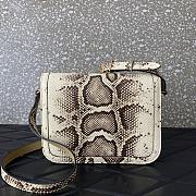 Valentino Garavani 9to5 Python Shoulder Bag 24.5x18.5x8cm - 2