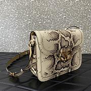 Valentino Garavani 9to5 Python Shoulder Bag 24.5x18.5x8cm - 4