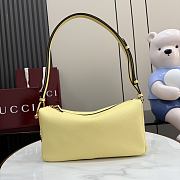 Gucci Half Horsebit medium shoulder bag yellow 31.5x17x12cm - 1