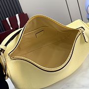 Gucci Half Horsebit medium shoulder bag yellow 31.5x17x12cm - 3