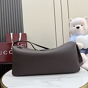 Gucci Half Horsebit crossbody bag dark brown 44x21x15cm - 1