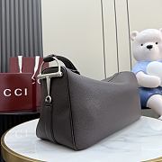 Gucci Half Horsebit crossbody bag dark brown 44x21x15cm - 5