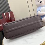 Gucci Half Horsebit crossbody bag dark brown 44x21x15cm - 3