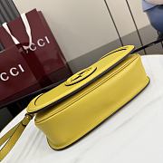 Gucci Blondie medium top handle bag yellow 26.5x16.5x8.5cm - 5