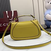 Gucci Blondie medium top handle bag yellow 26.5x16.5x8.5cm - 3