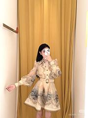 Zimmermann Multi Linen-Silk Mini Dress - 4