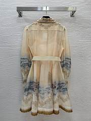 Zimmermann Multi Linen-Silk Mini Dress - 3