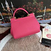 Dolce & Gabbana Small Sicily Fuchsia Pink 20x17x7cm - 2