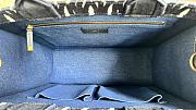 Dior Book tote blue 36.5x28x16.5cm - 2