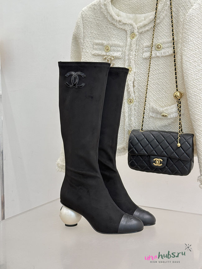 Chanel Black Boot 09 - 1