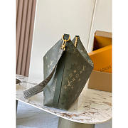 Louis Vuitton Vagabond Hobo In Khaki 38x35x12cm - 3