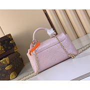 Louis Vuitton Nano Madeleine Monogram Vernis Snowy Pearl 21x12.5x6cm - 2