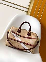 Louis Vuitton Speedy Soft 30 Beige 30x21x17cm - 4