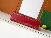 Goyard Bonbonnière bag red 30x10.5x12cm - 5