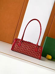 Goyard Bonbonnière bag red 30x10.5x12cm - 4