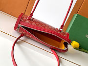 Goyard Bonbonnière bag red 30x10.5x12cm - 3