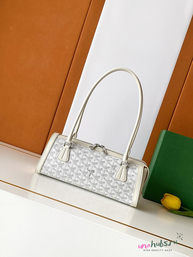 Goyard Bonbonnière bag white 30x10.5x12cm - 1