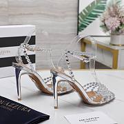Aquazzura 105m Tequila Sandals silver - 2