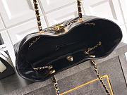 Chanel Tote Bag Black Lambskin 32x8.5x26cm - 5