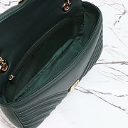 Gucci Marmont medium shoulder bag pink green 26x15x7cm - 2