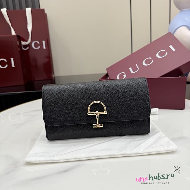 Gucci Softbit continental wallet black 19x10x3.5cm - 1
