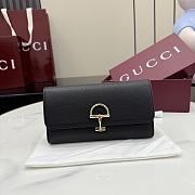Gucci Softbit continental wallet black 19x10x3.5cm - 1