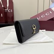 Gucci Softbit continental wallet black 19x10x3.5cm - 4